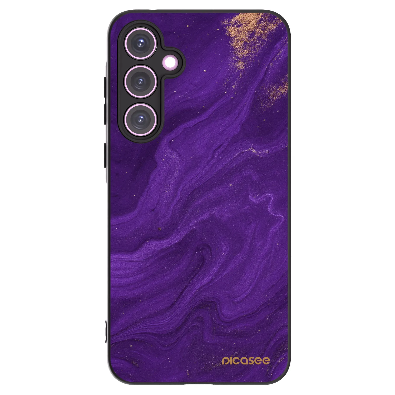 Picasee husă neagră din silicon pentru Samsung Galaxy A35 5G A356B - Purple