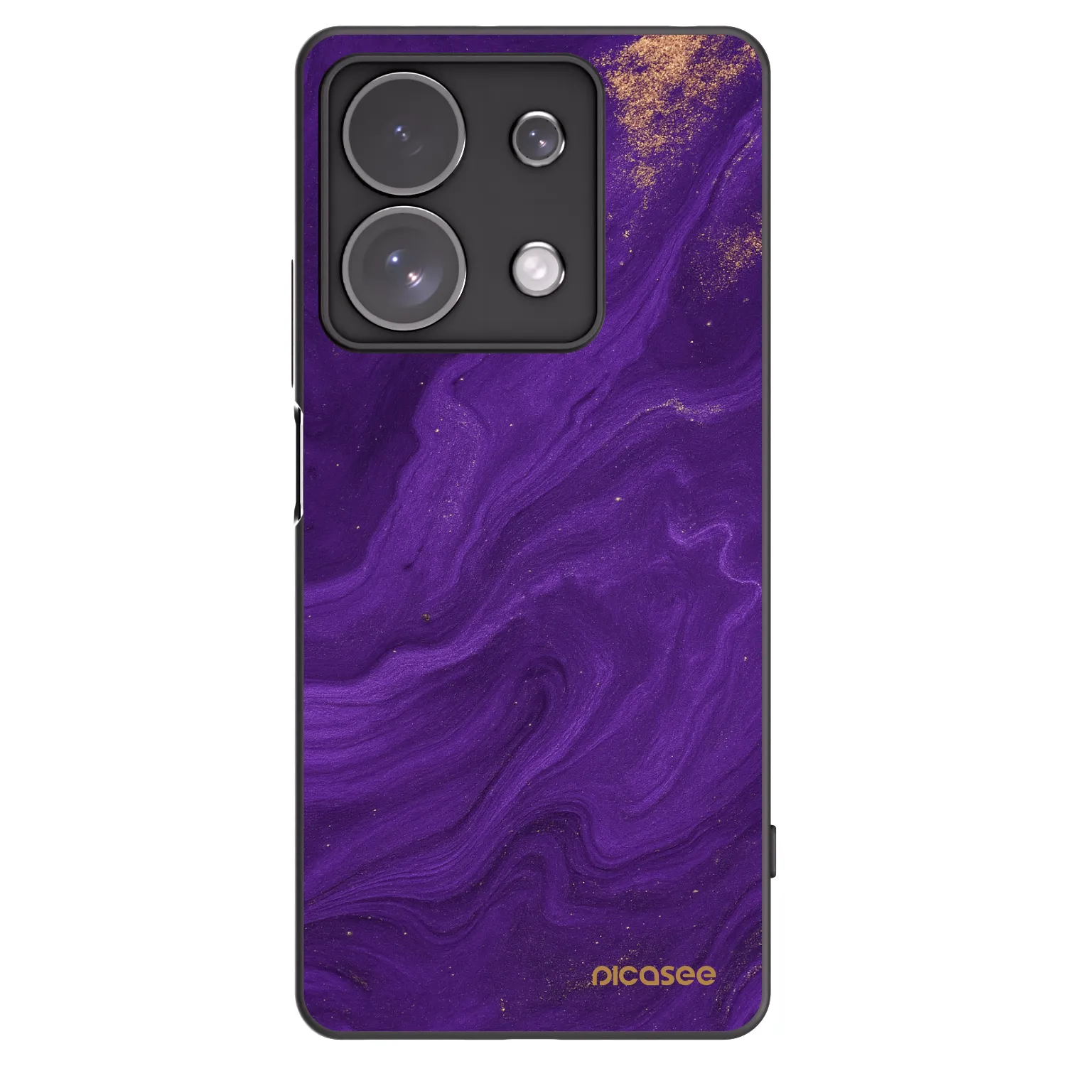 Picasee husă neagră din silicon pentru Xiaomi Redmi Note 13 Pro 4G - Purple