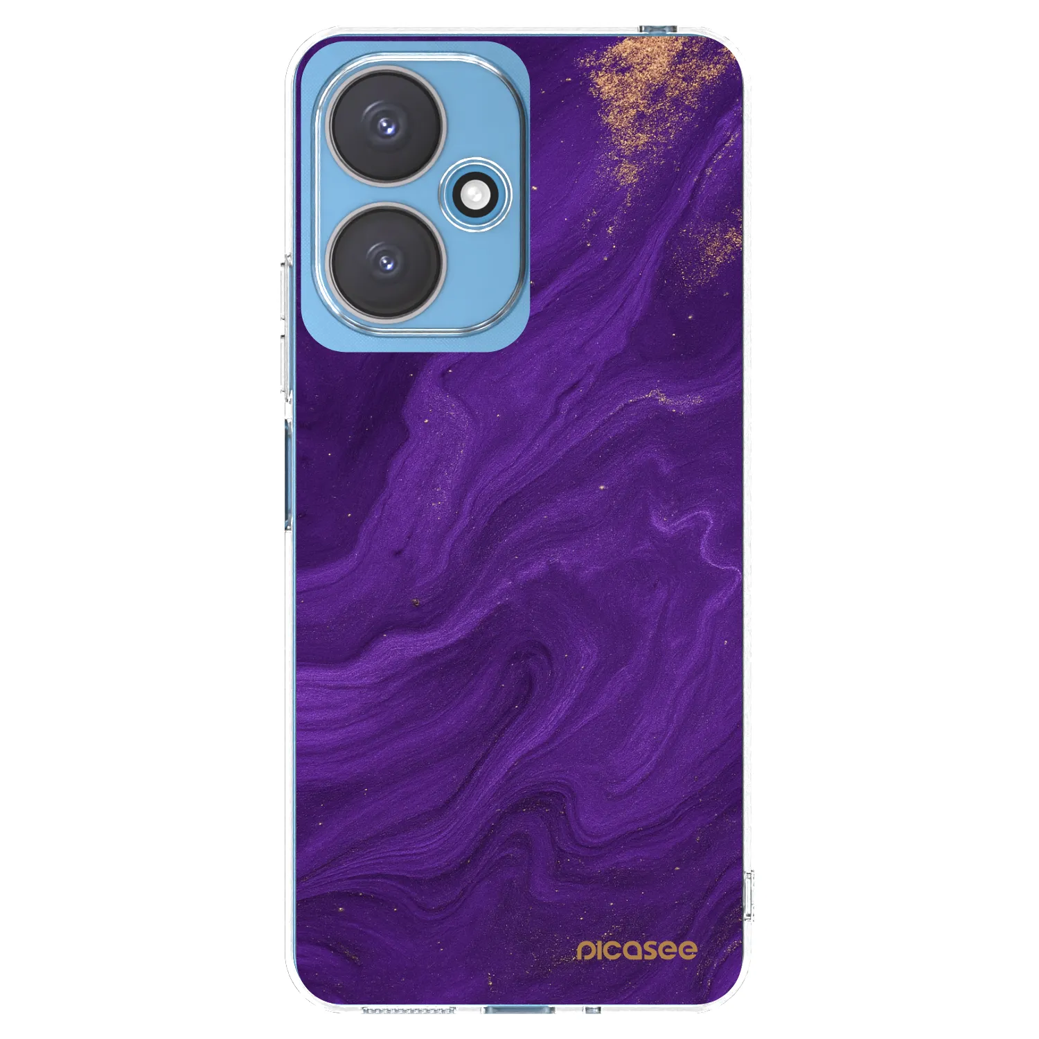 Picasee husă transparentă din silicon pentru Xiaomi Redmi 13C 5G - Purple