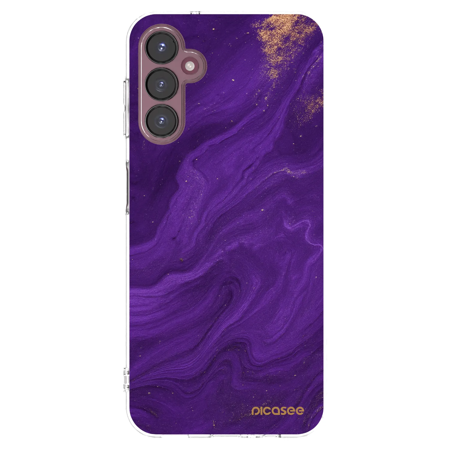 Picasee husă transparentă din silicon pentru Samsung Galaxy A05s A057G - Purple
