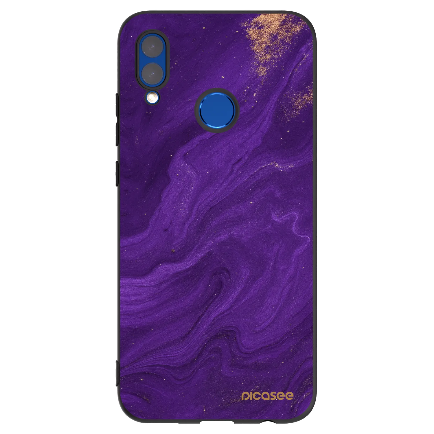 Picasee husă neagră din silicon pentru Honor 10 Lite - Purple