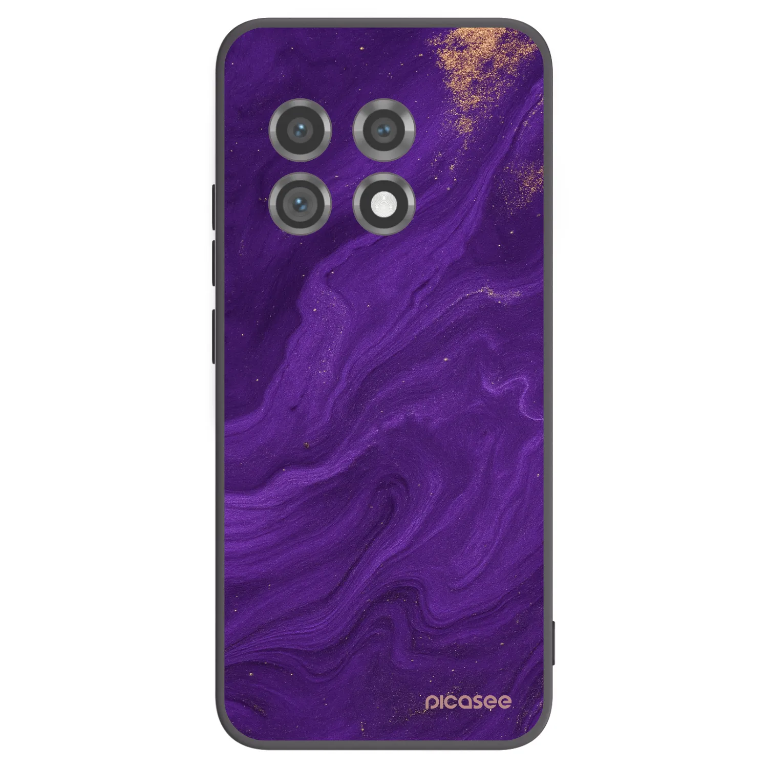 Picasee husă neagră din silicon pentru OnePlus 11 5G - Purple
