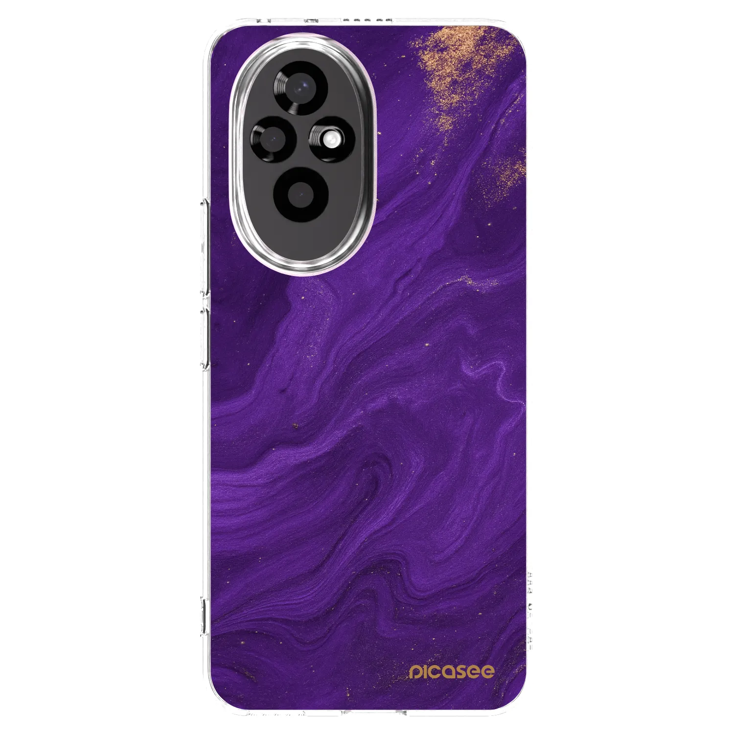 Picasee husă transparentă din silicon pentru Honor 200 Pro 5G - Purple