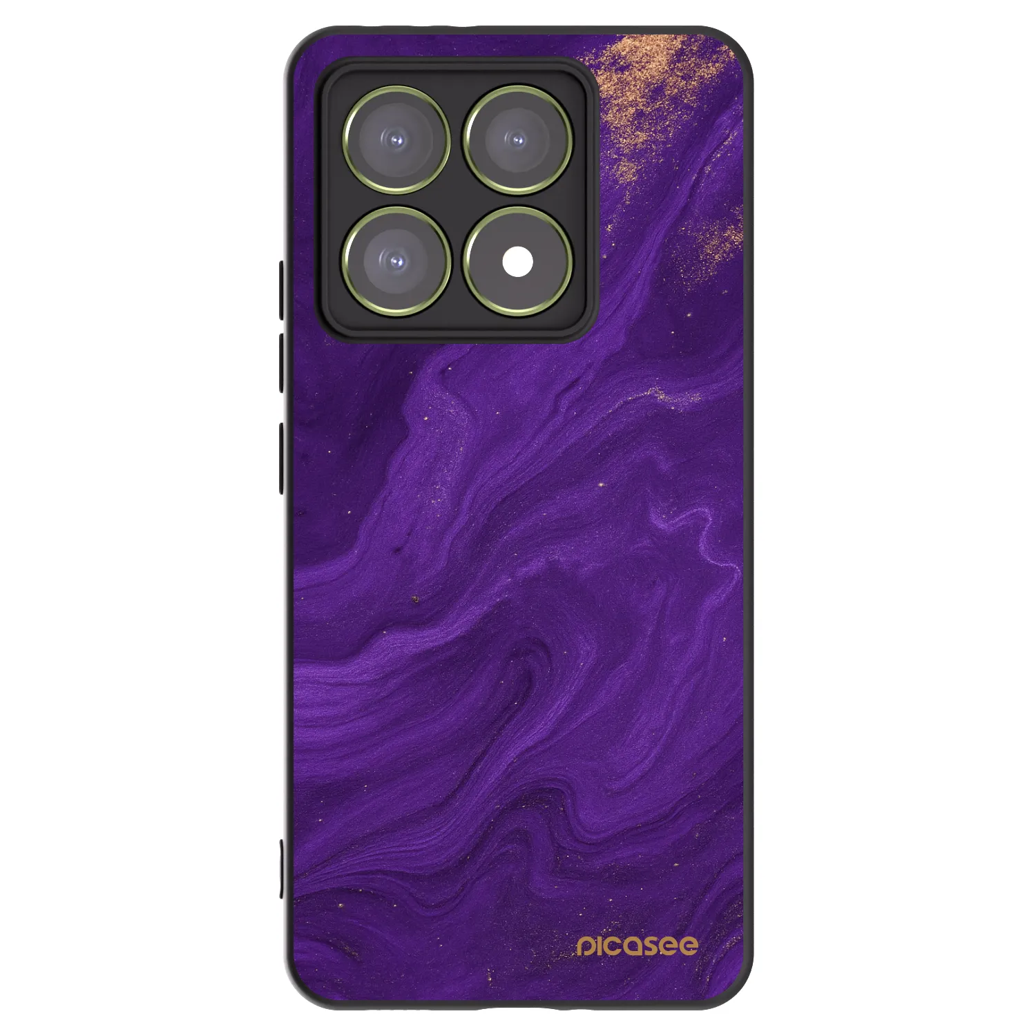 Picasee husă neagră din silicon pentru Xiaomi 14T - Purple