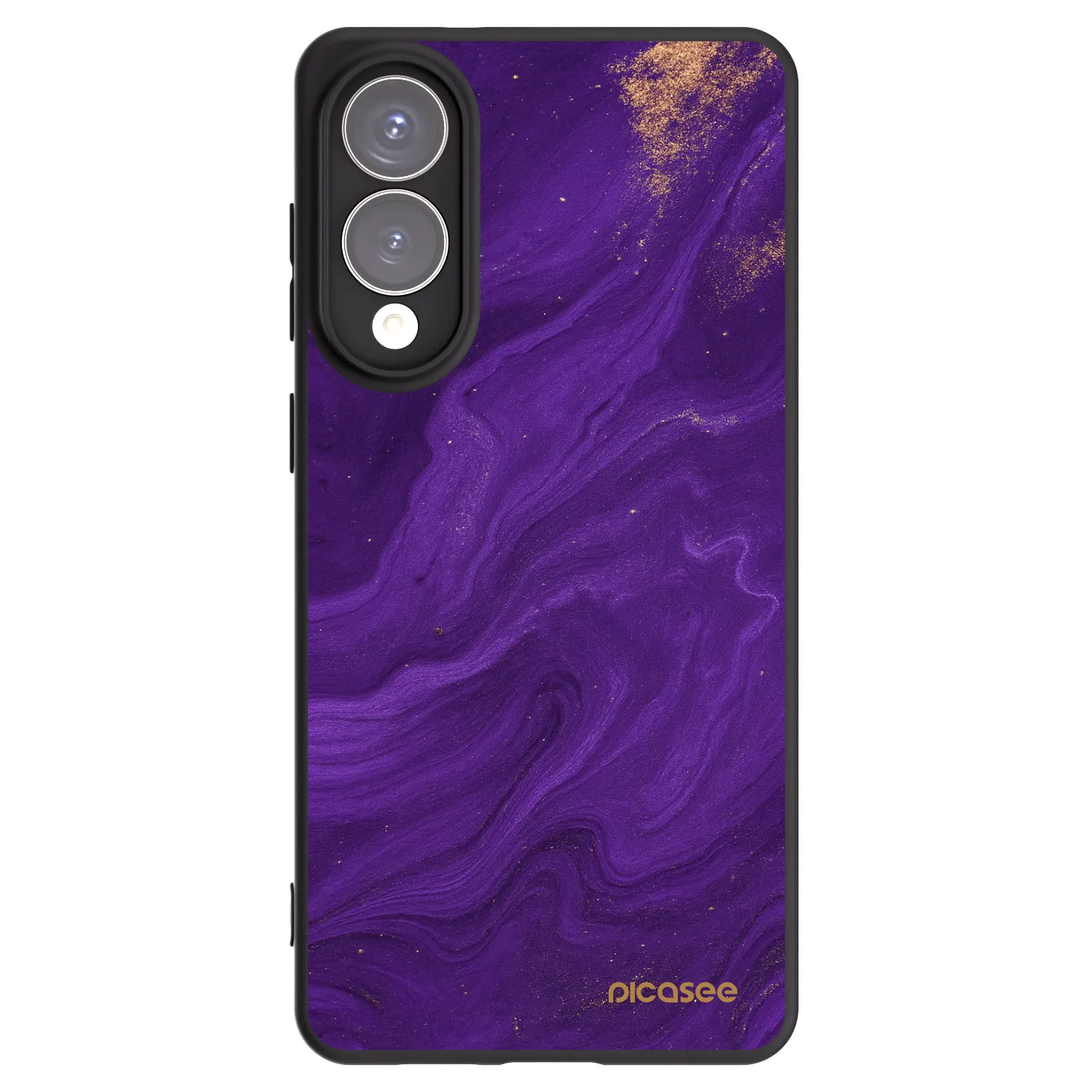 Picasee husă neagră din silicon pentru Samsung Galaxy S25 Edge 5G - Purple
