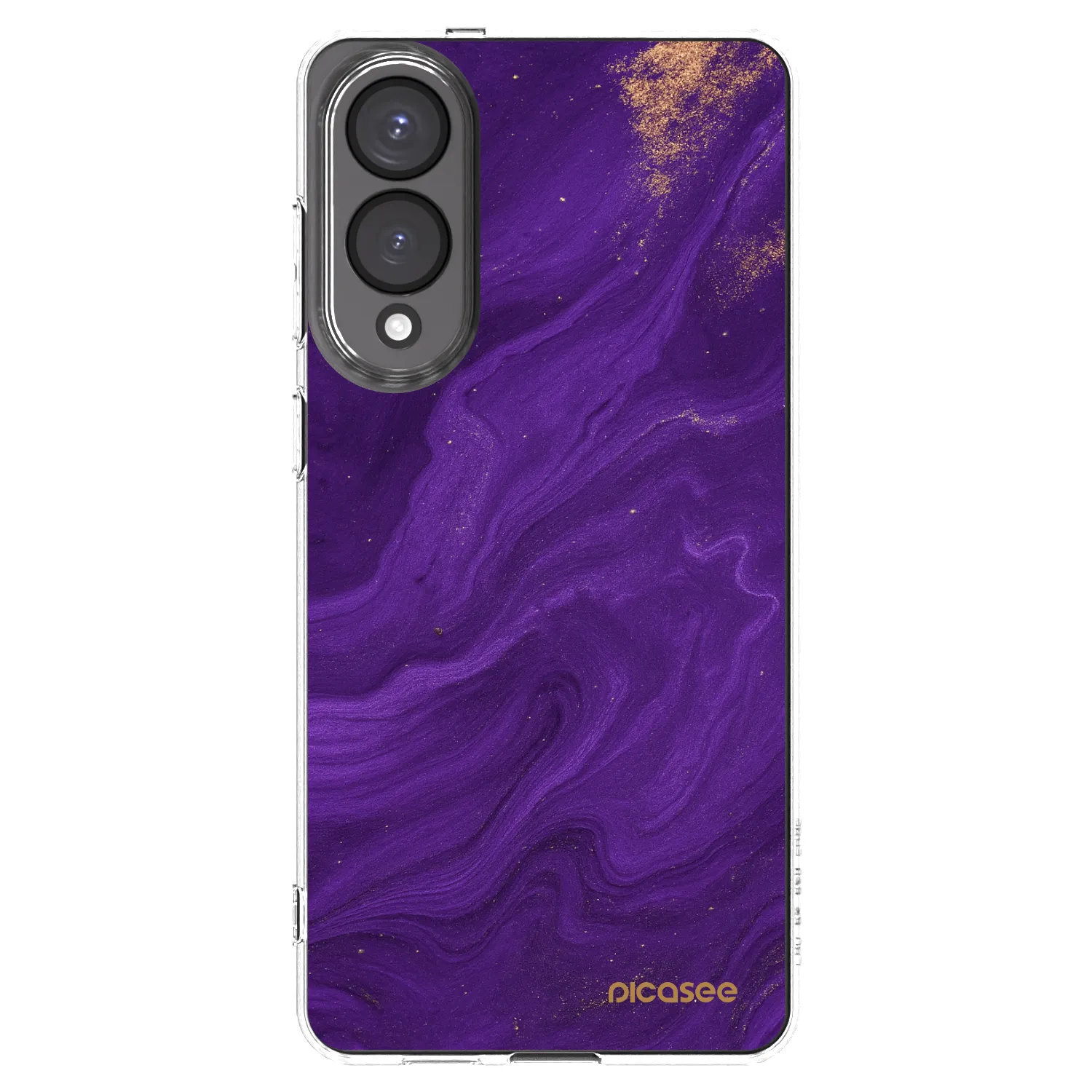 Picasee husă transparentă din silicon pentru Samsung Galaxy S25 Edge 5G - Purple