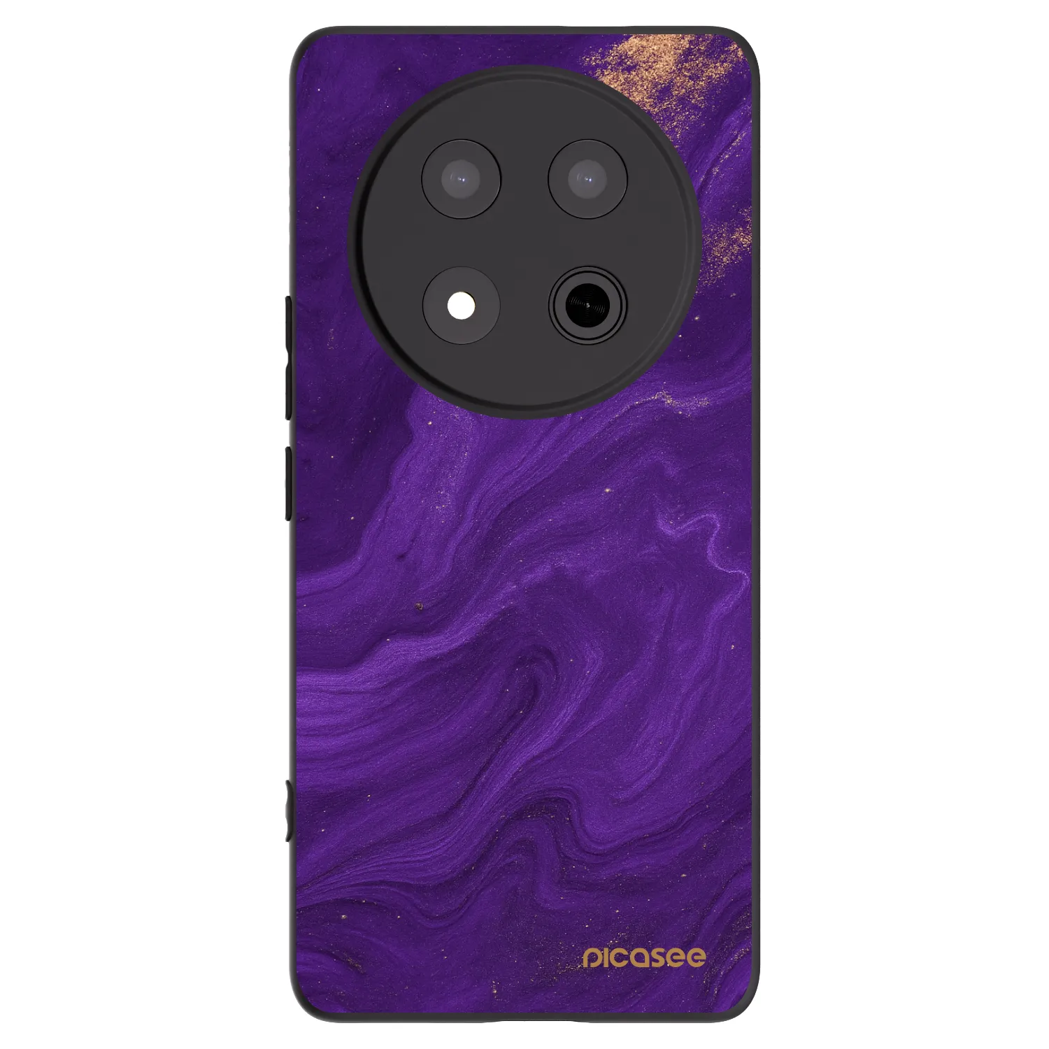 Picasee husă neagră din silicon pentru Honor Magic7 Lite 5G - Purple