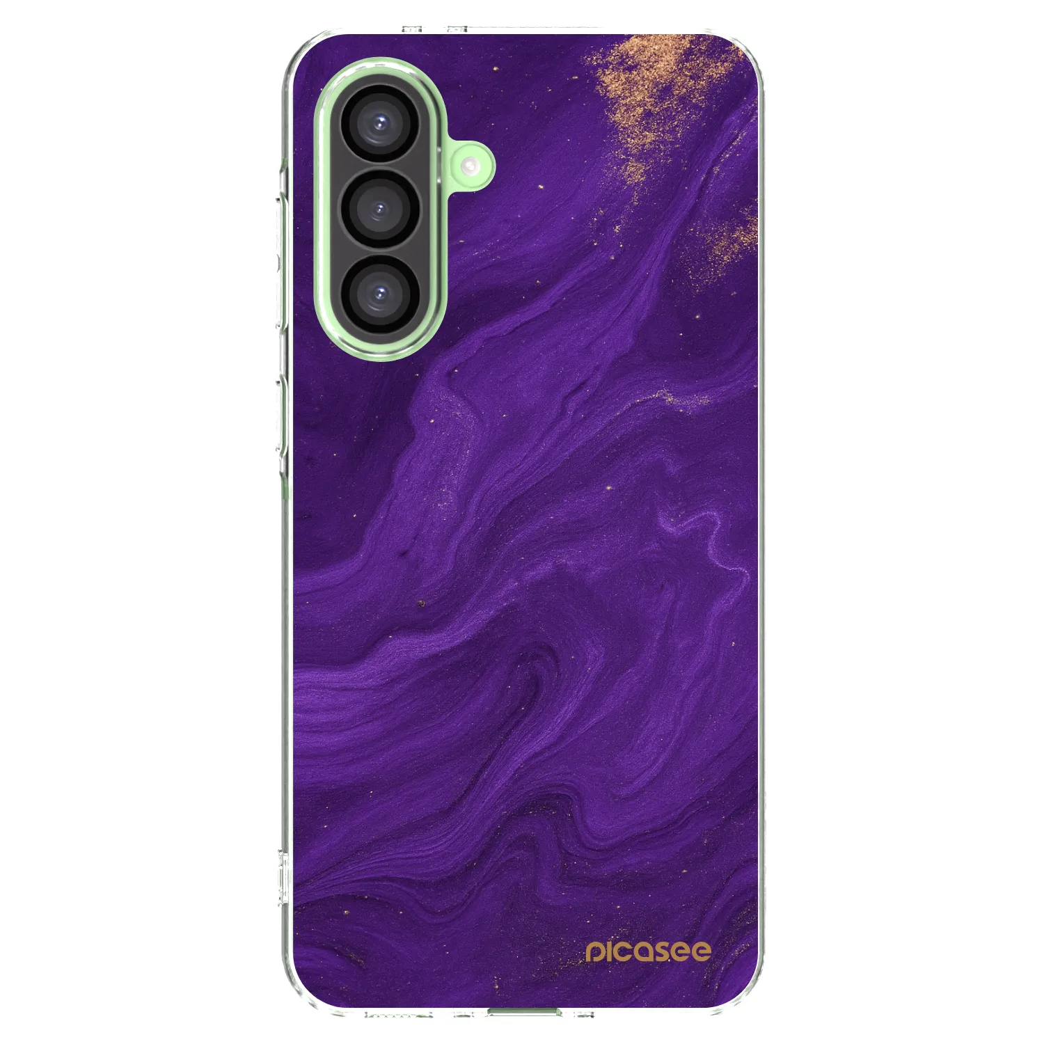 Picasee husă transparentă din silicon pentru Samsung Galaxy A26 5G A266B - Purple