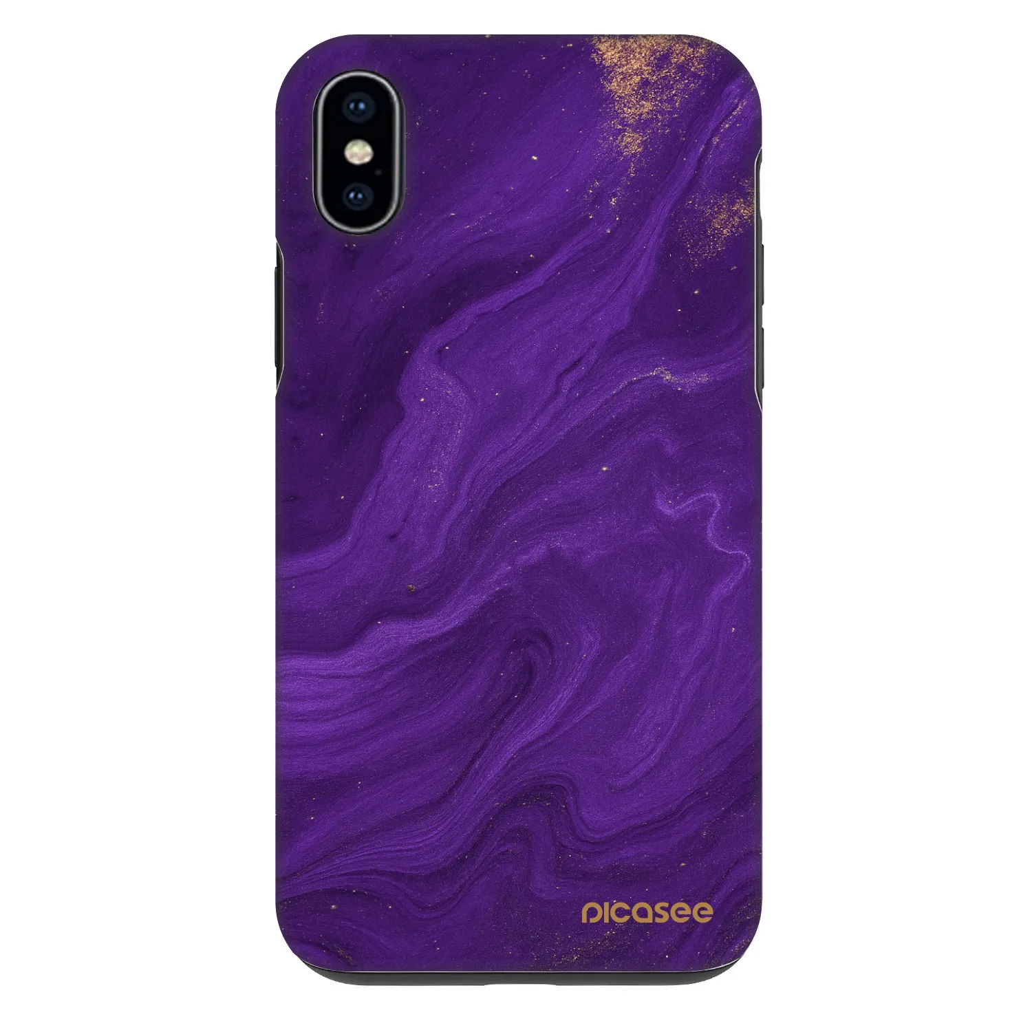 Picasee Fashion Case pentru Apple iPhone XS Max - Purple
