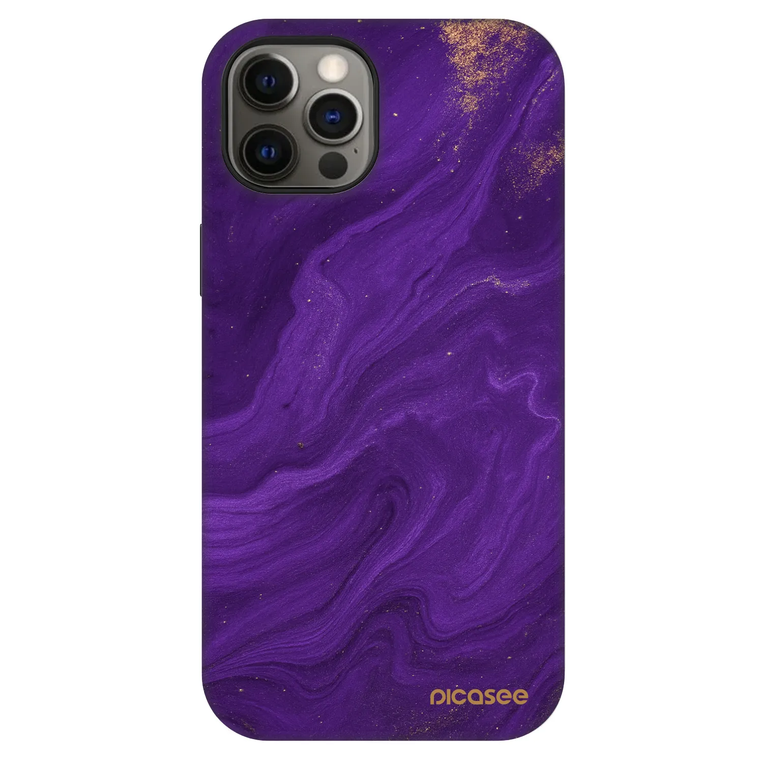 Picasee Fashion Case MagSafe pentru Apple iPhone 12 - Purple