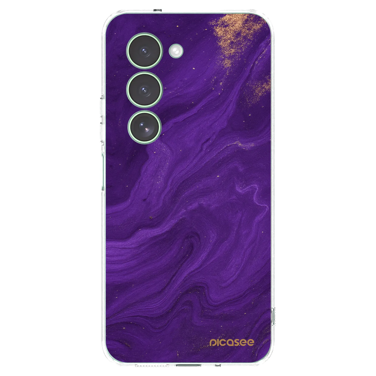 Picasee husă transparentă din silicon pentru Xiaomi Redmi 15 5G - Purple