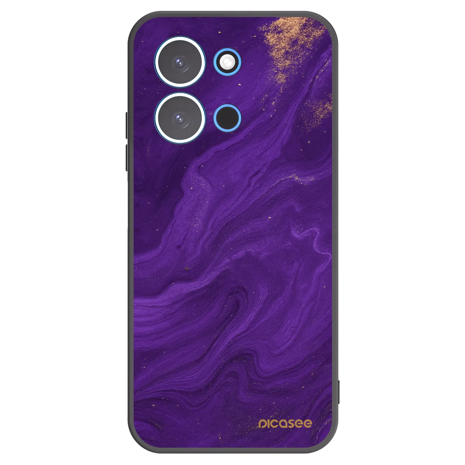 Picasee husă neagră din silicon pentru Xiaomi Redmi 15C 4G - Purple