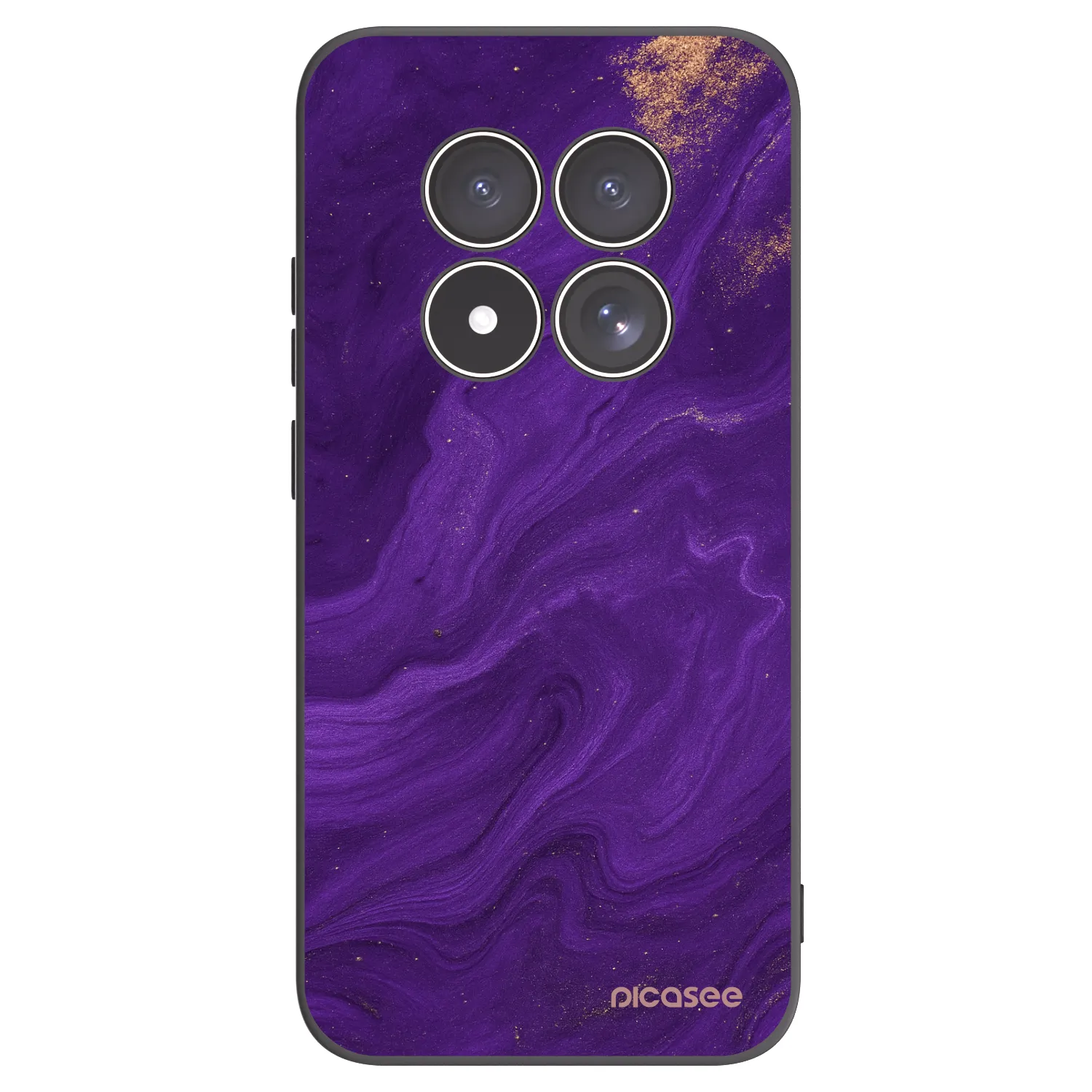 Picasee husă neagră din silicon pentru Xiaomi Redmi Note 15 Pro 4G - Purple