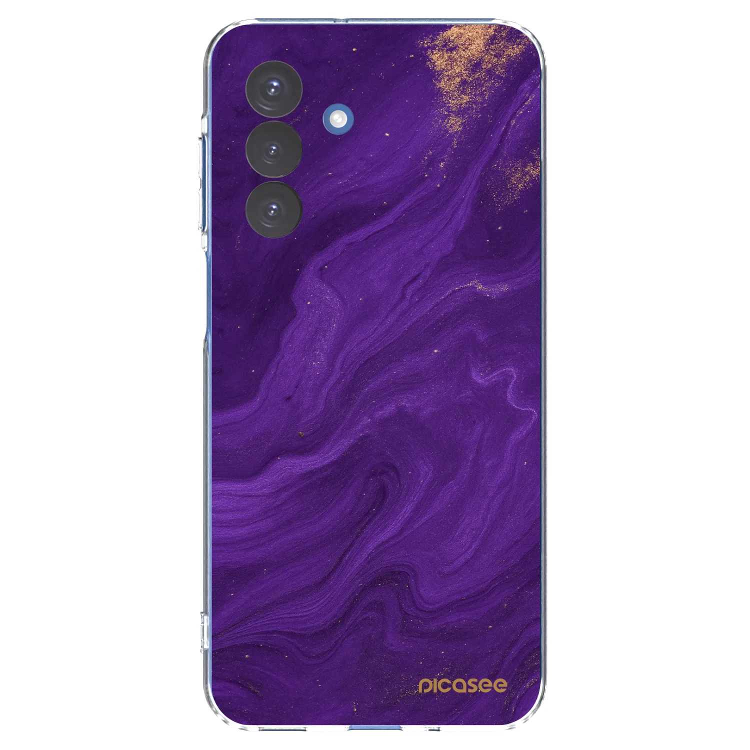 Picasee husă transparentă din silicon pentru Samsung Galaxy A17 5G - Purple