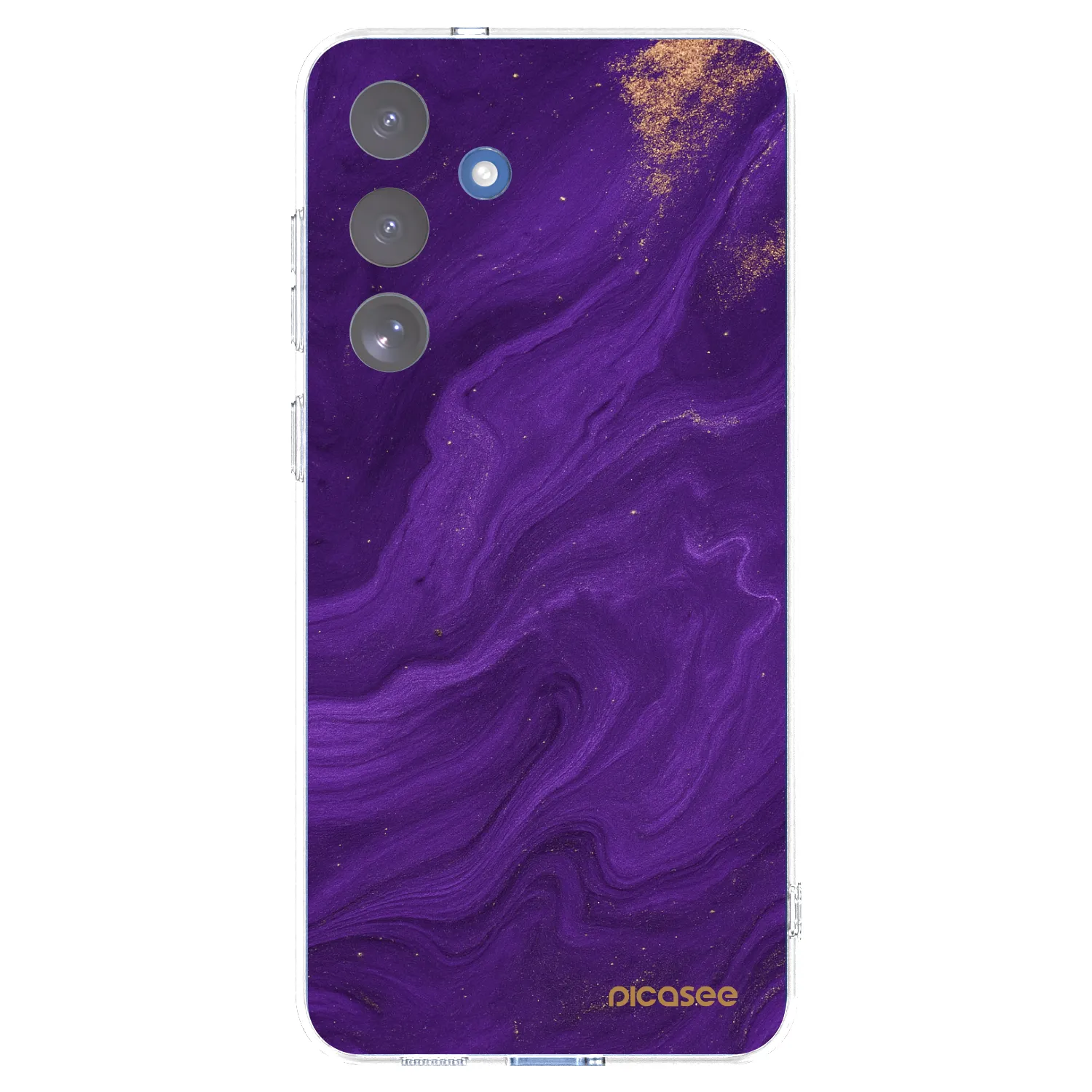 Picasee husă transparentă din silicon pentru Samsung Galaxy S25 FE 5G - Purple