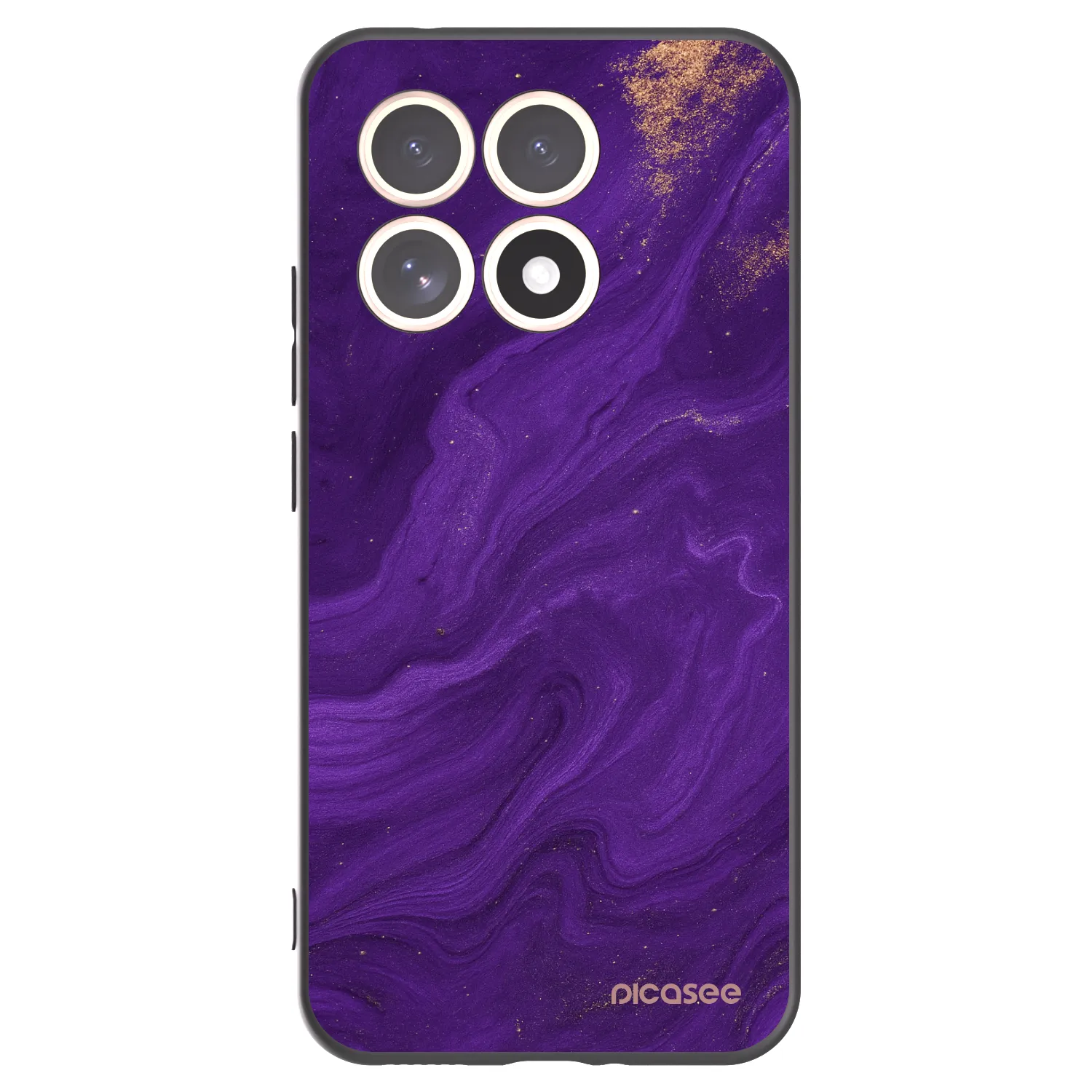 Picasee husă neagră din silicon pentru Xiaomi 15T - Purple
