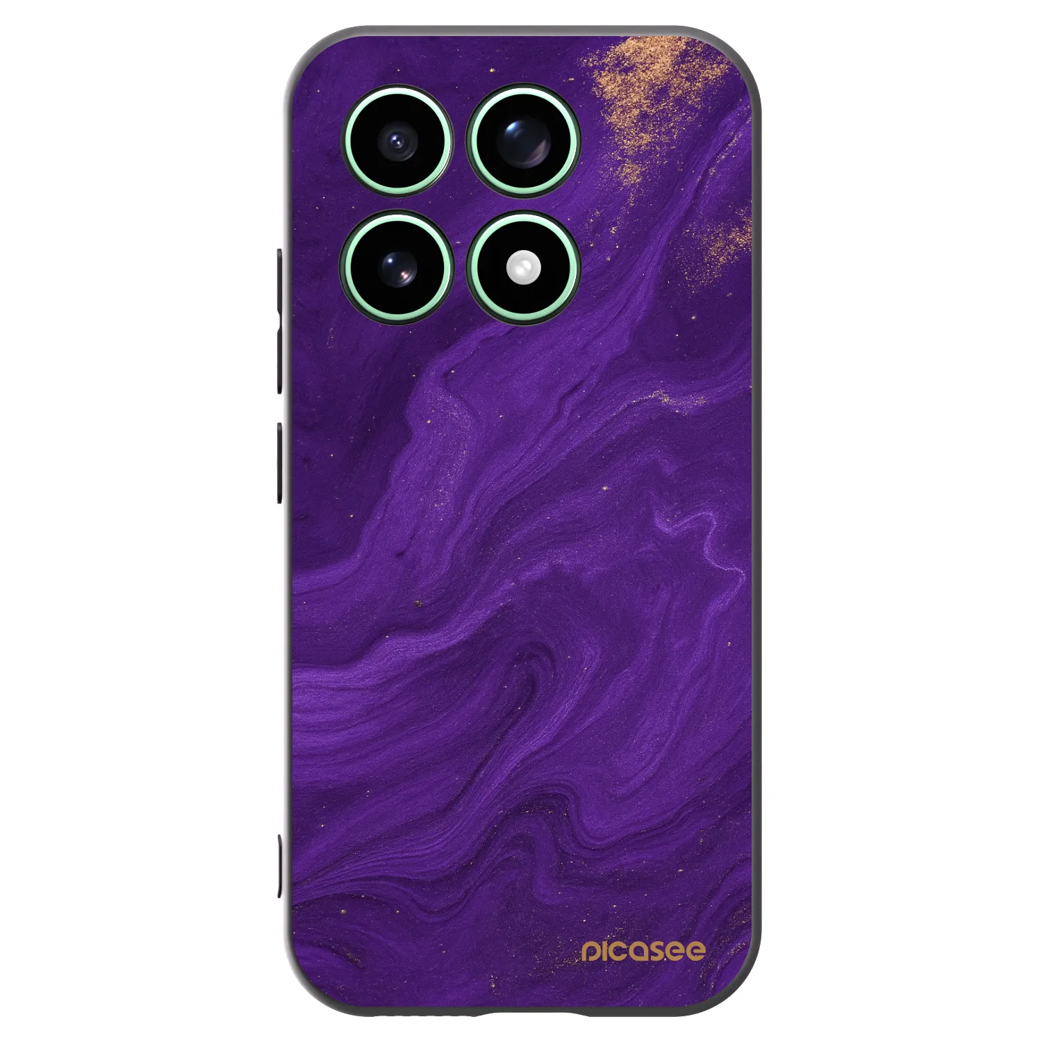 Picasee husă neagră din silicon pentru Xiaomi 17 - Purple