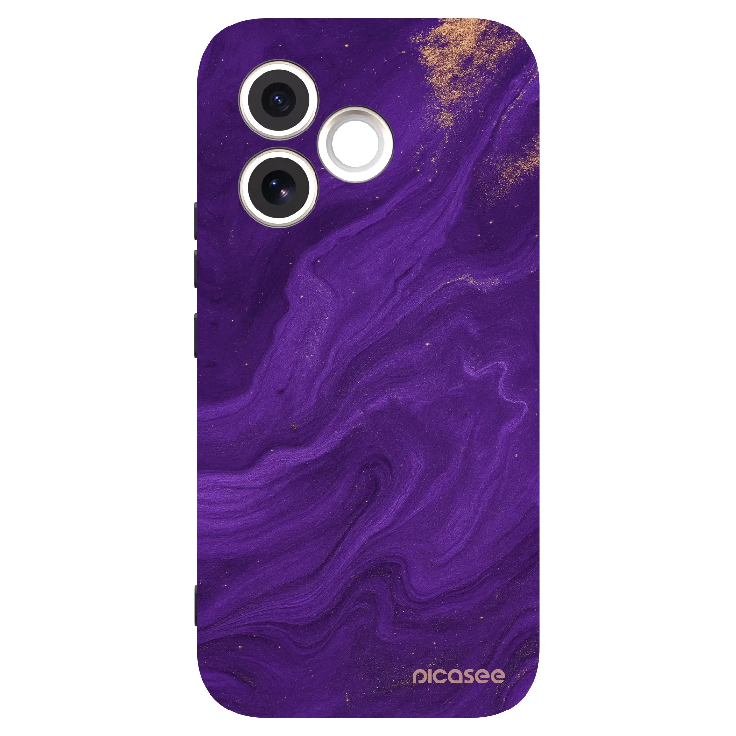 Picasee husă neagră din silicon pentru Honor 600 Lite - Purple