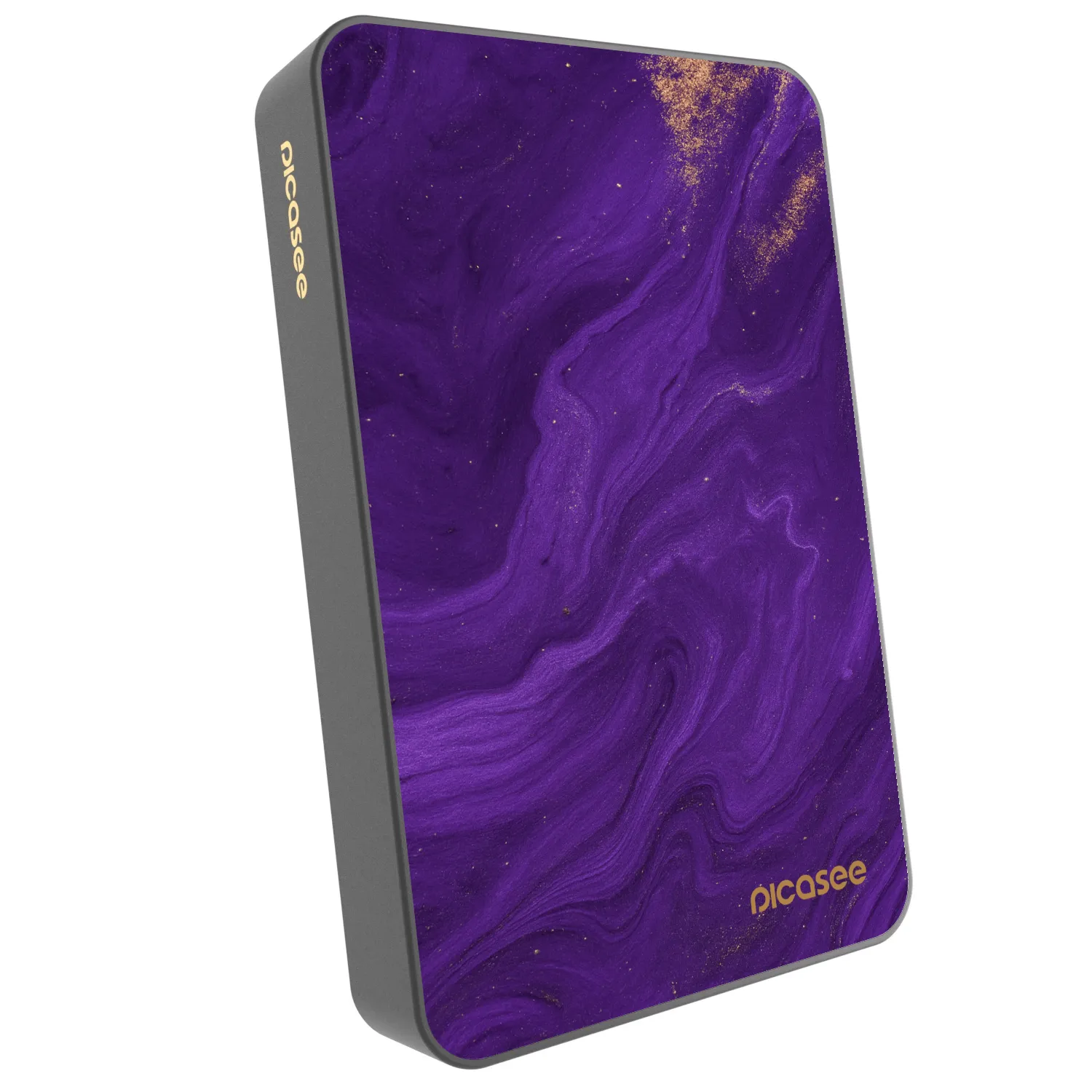 Picasee Powerbank cu MagSafe 10 000 mAh Gri - Purple