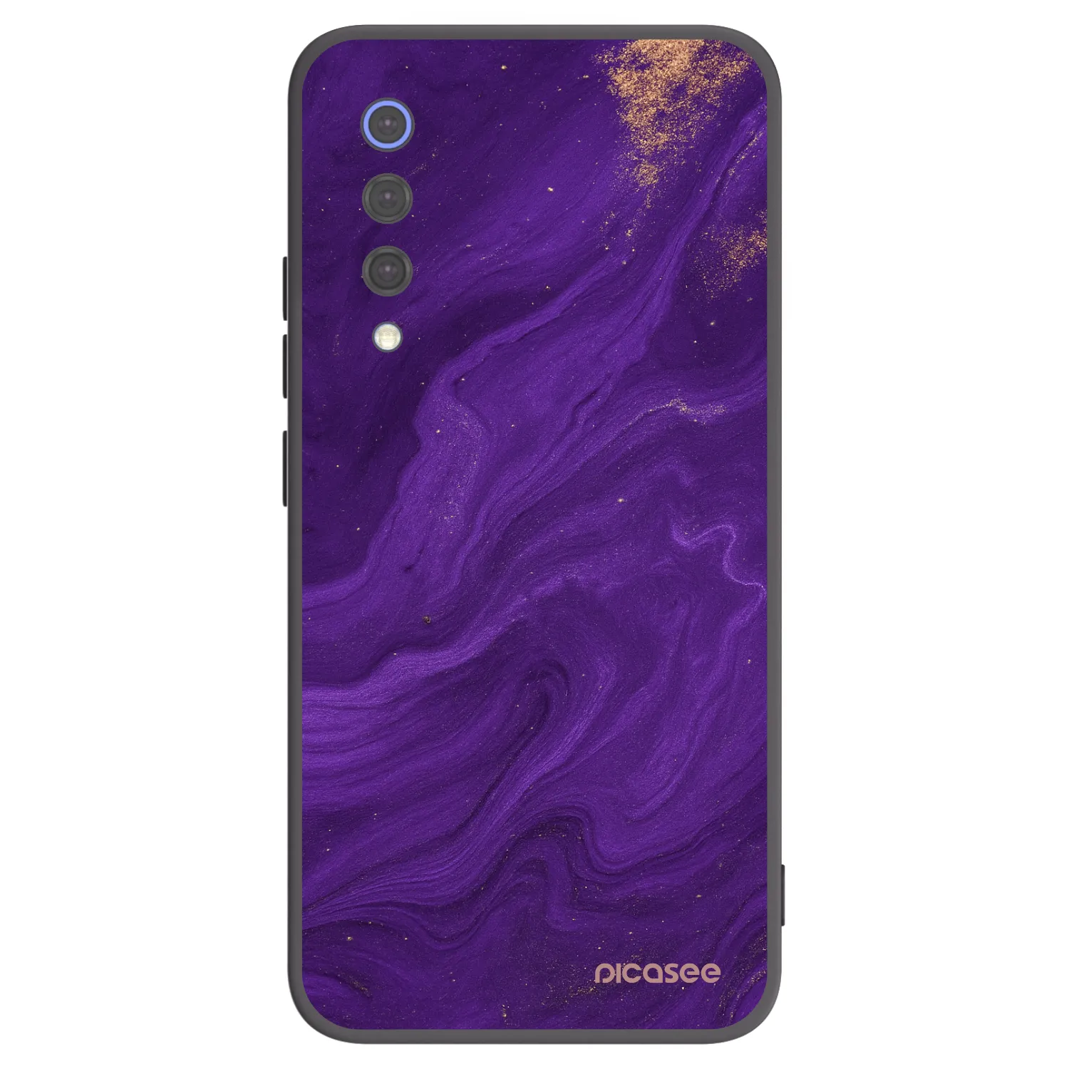 Picasee husă neagră din silicon pentru Xiaomi Mi 9 SE - Purple