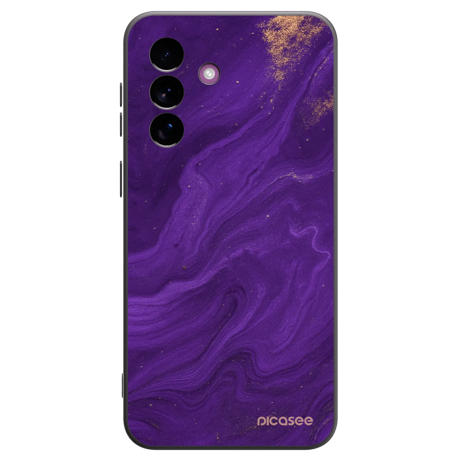 Picasee husă neagră din silicon pentru Samsung Galaxy A37 - Purple