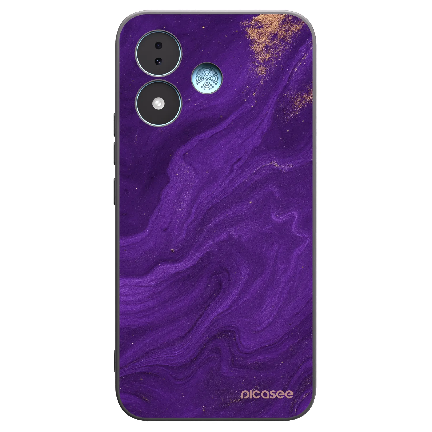 Picasee husă neagră din silicon pentru Xiaomi Redmi Note 17 5G - Purple