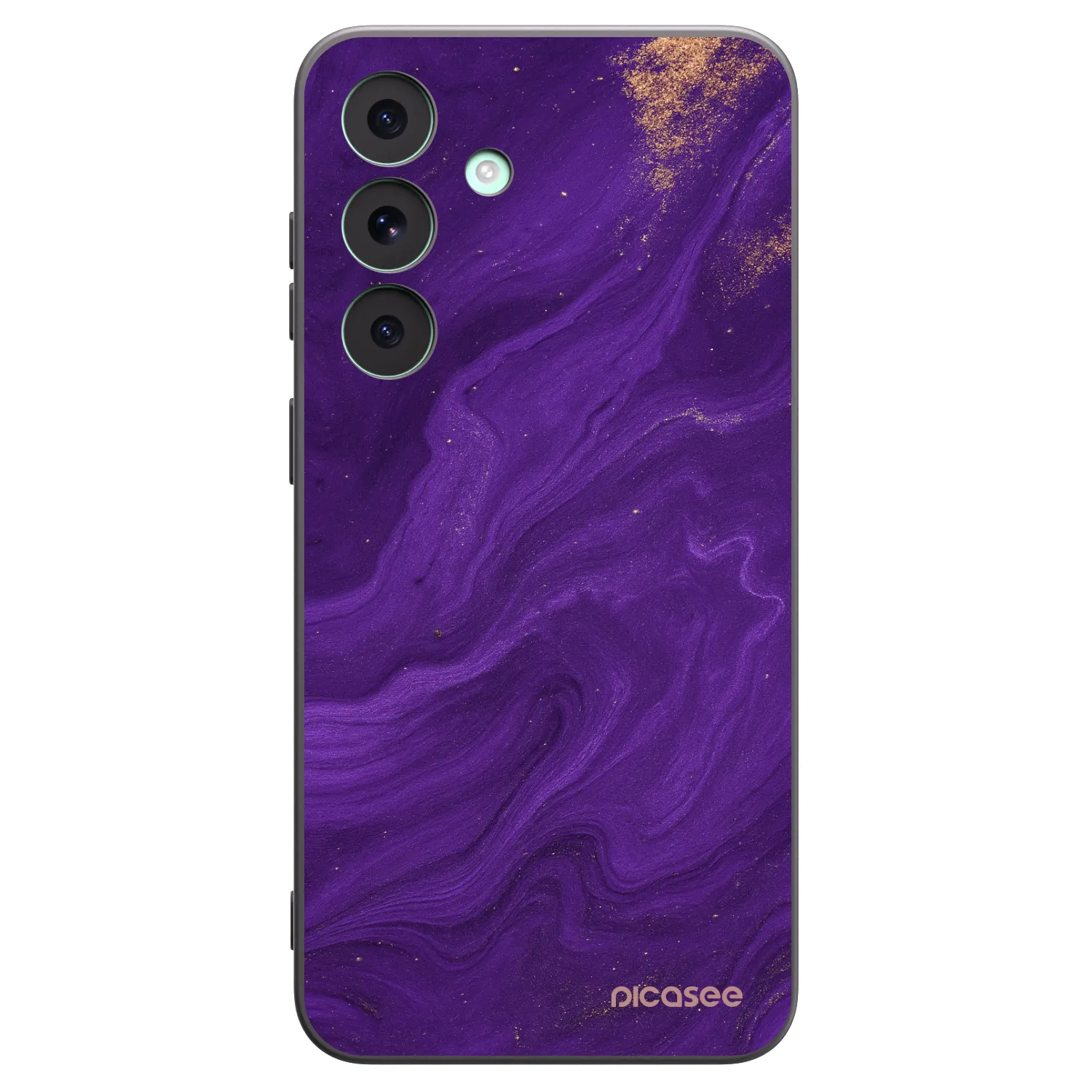 Picasee husă neagră din silicon pentru Samsung Galaxy S26 FE - Purple