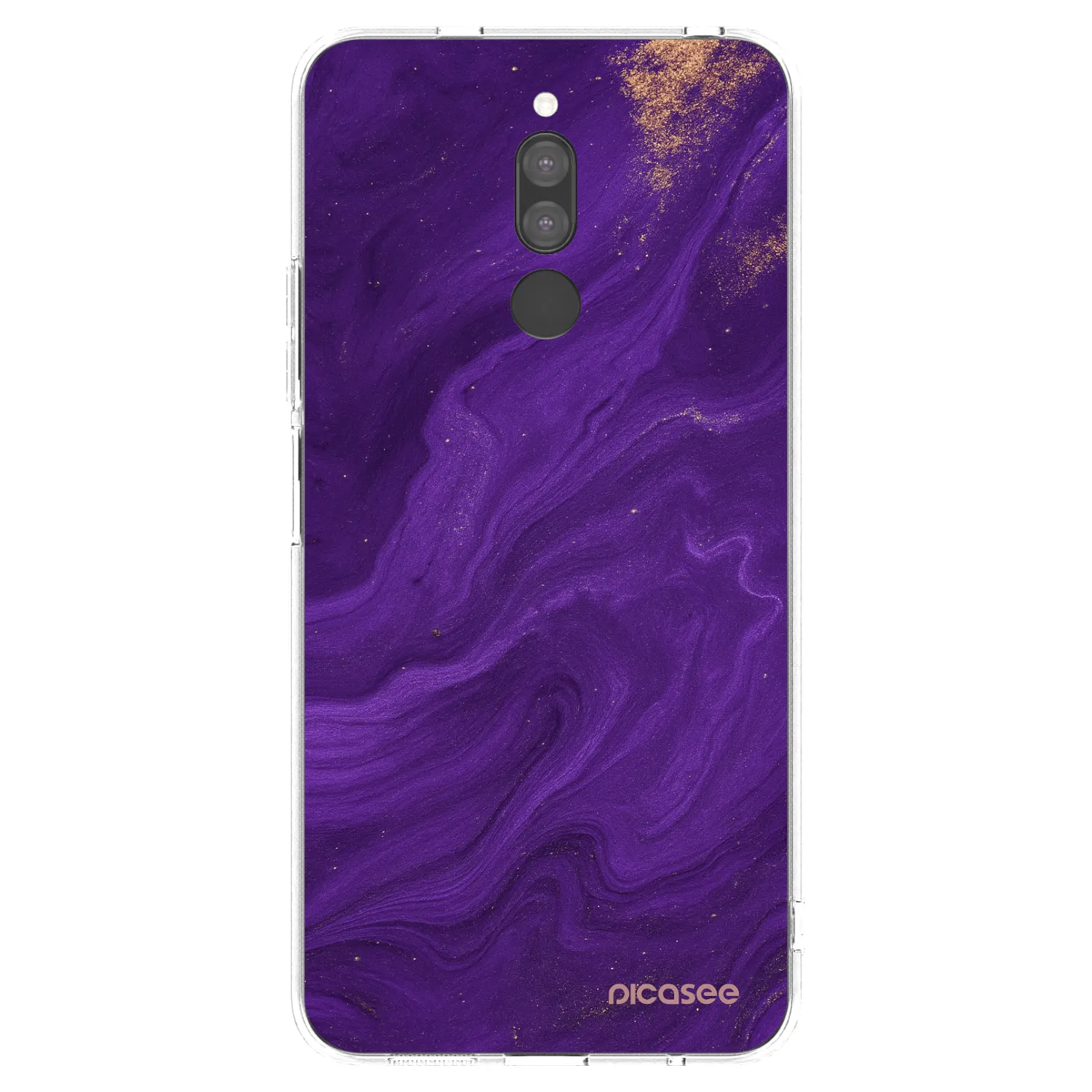 Picasee husă transparentă din silicon pentru Xiaomi Redmi 8 - Purple
