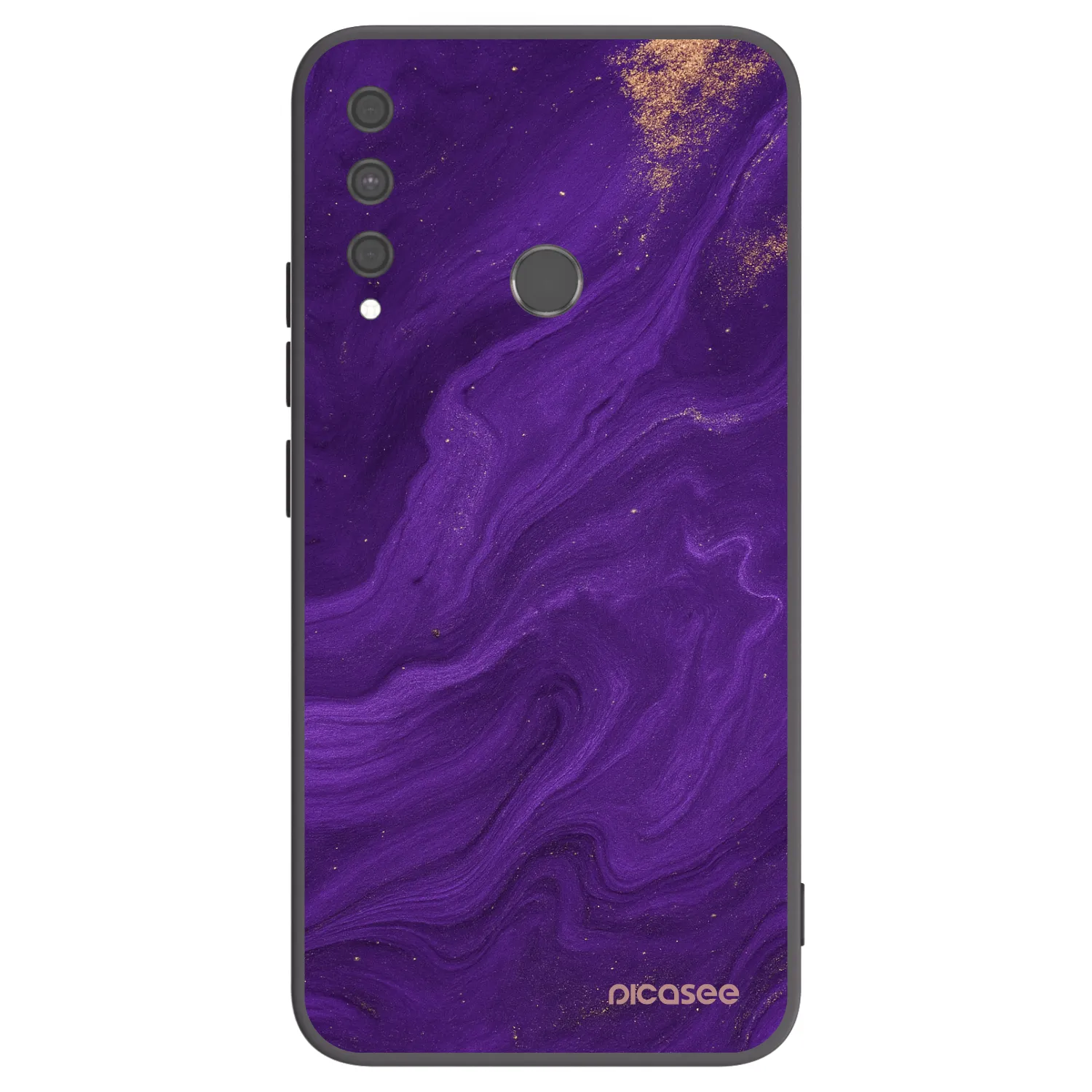 Picasee husă neagră din silicon pentru Huawei P40 Lite E - Purple