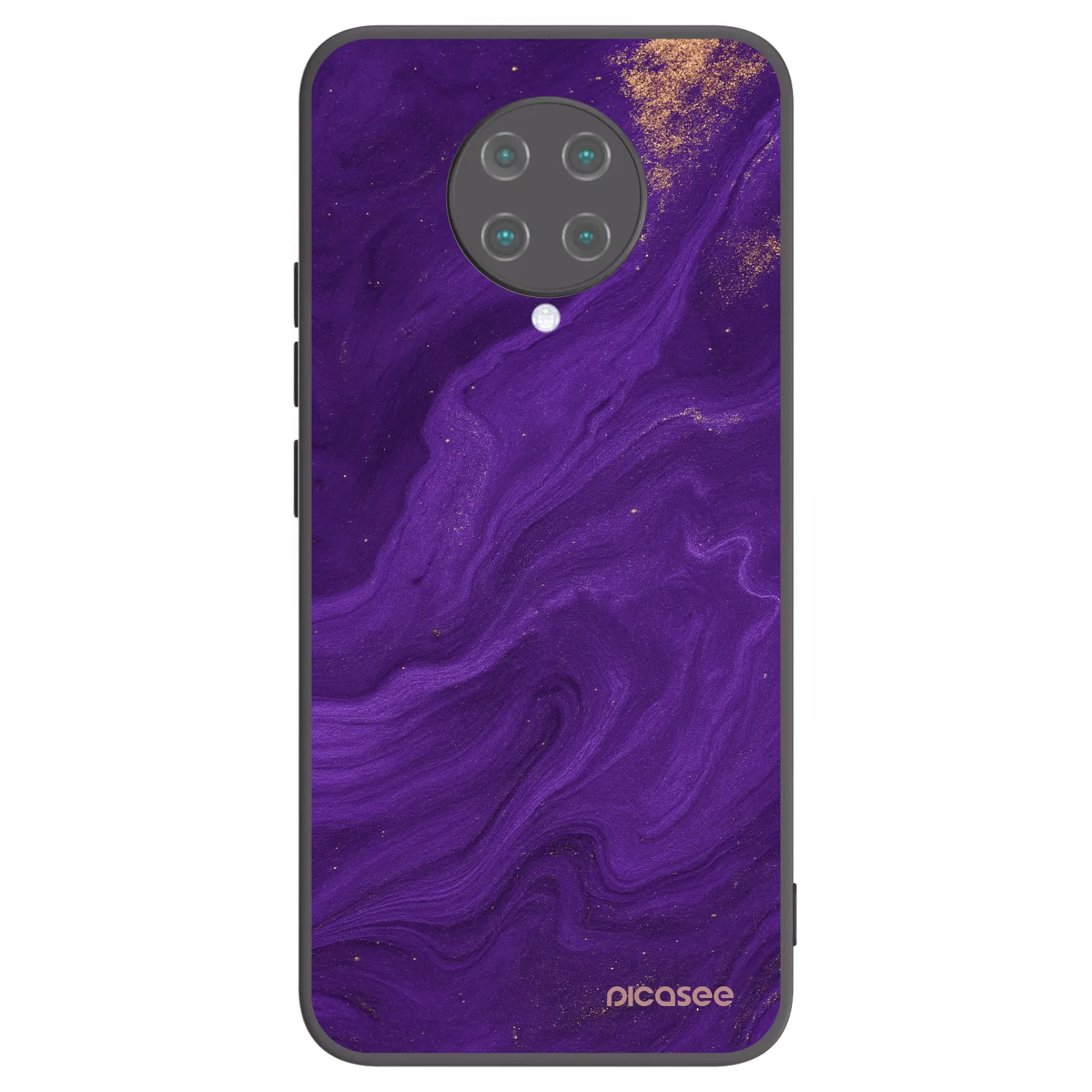 Picasee husă neagră din silicon pentru Xiaomi Poco F2 Pro - Purple