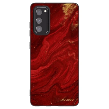 Picasee husă neagră din silicon pentru Samsung Galaxy S20 FE - Red