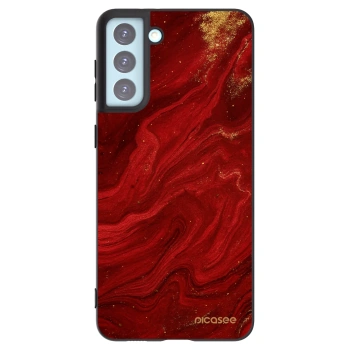 Picasee husă neagră din silicon pentru Samsung Galaxy S21+ 5G G996F - Red