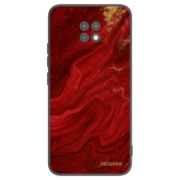 Picasee husă neagră din silicon pentru Xiaomi Redmi Note 9T - Red