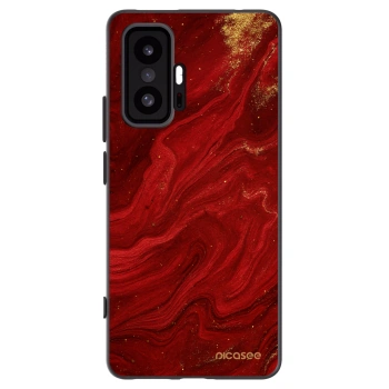 Picasee husă neagră din silicon pentru Xiaomi 11T - Red