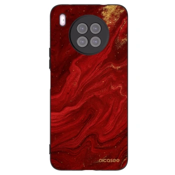 Picasee husă neagră din silicon pentru Huawei Nova 8i - Red
