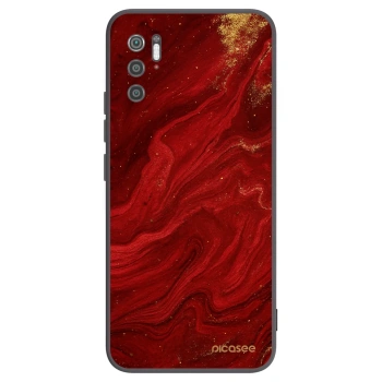 Picasee husă neagră din silicon pentru Xiaomi Poco M3 Pro 5G - Red