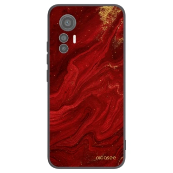 Picasee husă neagră din silicon pentru Xiaomi 12 Lite - Red
