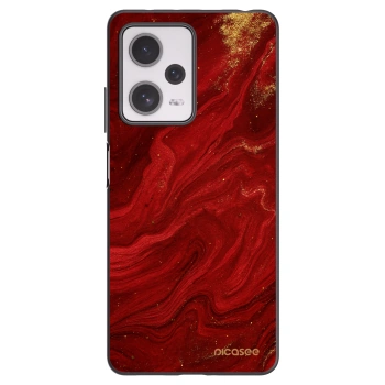 Picasee husă neagră din silicon pentru Xiaomi Redmi Note 12 Pro+ 5G - Red