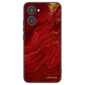 Picasee husă neagră din silicon pentru Realme 10 4G - Red