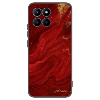 Picasee husă neagră din silicon pentru Honor 70 Lite - Red