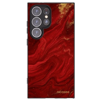 Picasee husă neagră din silicon pentru Samsung Galaxy S24 Ultra S928B 5G - Red