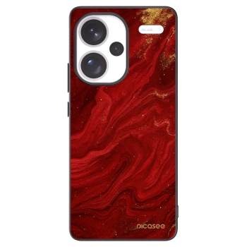 Picasee husă neagră din silicon pentru Xiaomi Redmi Note 13 Pro+ 5G - Red