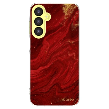 Picasee husă transparentă din silicon pentru Samsung Galaxy A25 A256B 5G - Red