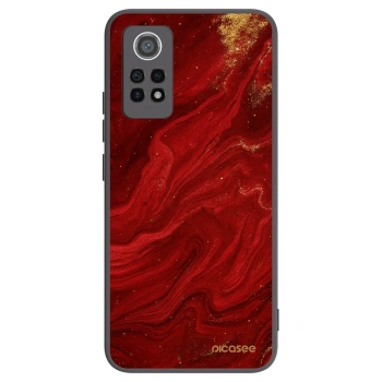 Picasee husă neagră din silicon pentru Xiaomi Redmi Note 12 Pro 4G - Red
