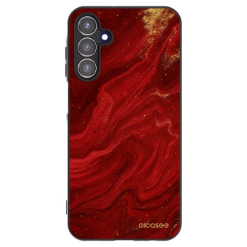Picasee husă neagră din silicon pentru Samsung Galaxy A15 A155F 4G - Red
