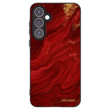 Picasee husă neagră din silicon pentru Samsung Galaxy A55 5G A556B - Red