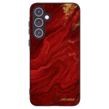 Picasee husă neagră din silicon pentru Samsung Galaxy A35 5G A356B - Red