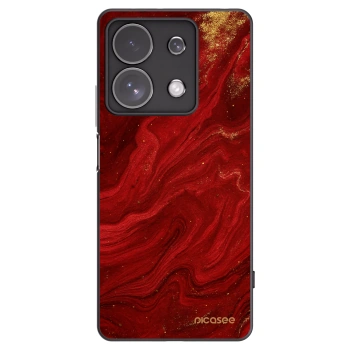 Picasee husă neagră din silicon pentru Xiaomi Redmi Note 13 Pro 4G - Red