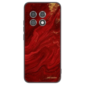 Picasee husă neagră din silicon pentru OnePlus 11 5G - Red