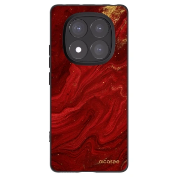 Picasee husă neagră din silicon pentru Xiaomi Redmi Note 14 Pro 5G - Red